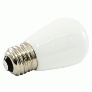 S14 LED Bulbs (25-Pack) Frosted White (5500K)