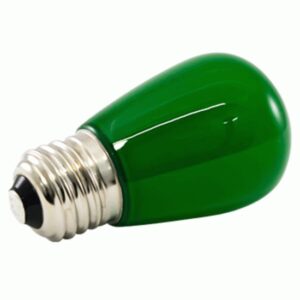 S14 LED Bulbs (25-Pack) Frosted Green