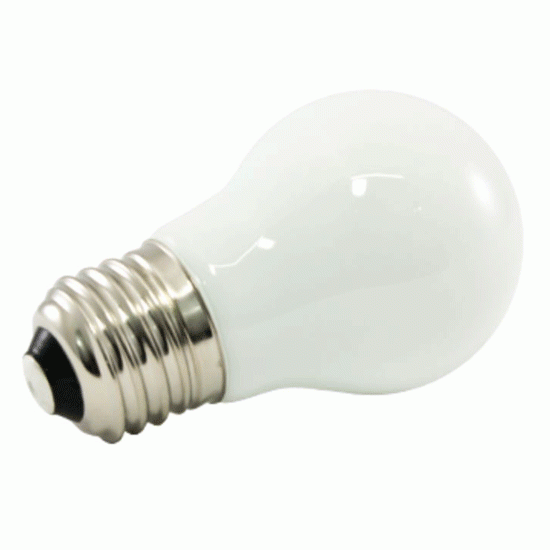 A15 LED Bulbs (25-Pack) Frosted White (5500K)