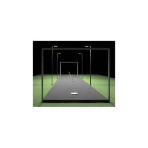 Backyard Batting Cage Lighting Kit Square Pole (Anchor Base)