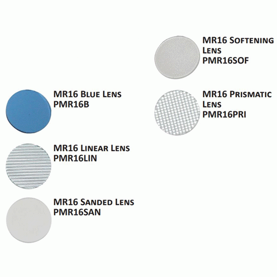 MR16 Replacement Lens Blue