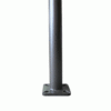 Round Straight Steel Galvanized Light Poles 24′ x 4" x 7G