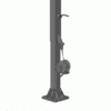 Hinged Straight Square Steel Light Poles 30′ x 6" x 7/7