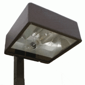 Large 400W Metal Halide Die Cast Fixtures 120-277 Volts