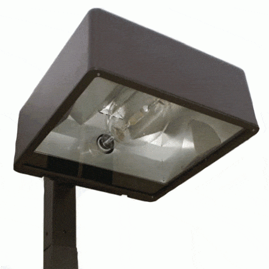 120-277V/480V Large 400W Metal Halide Die Cast Fixtures in