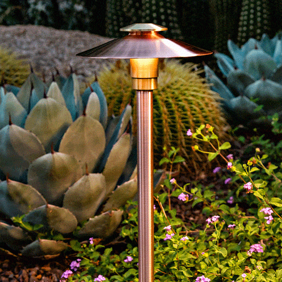 Sequoia 7" Path Light w/Fixed Stem