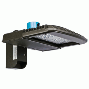 SMD LED Parking Lot Light 100 Watts Adjustable Slip Fitter Arm