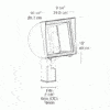 150W Metal Halide Floodlight Slipfitter Mount