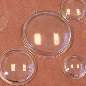 Clear Convex Glass Lens