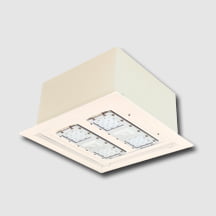 LED Recessed Canopy Light 4100K (Neutral) 480 Volts