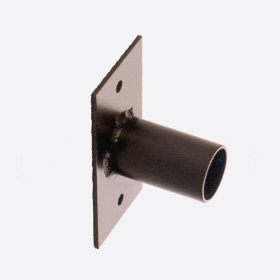 Horizontal Pole Mount in Black/Bronze/Green/White from LED Spot