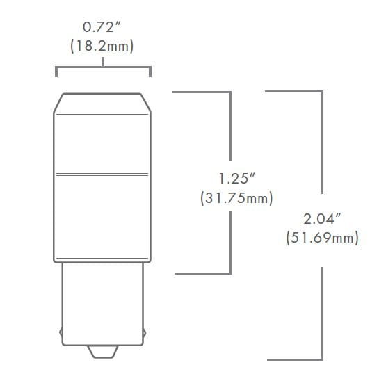 BEACON LED SCB Ceramic, 2-Watt, 2700K