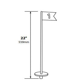 Putting Green LED Lighting Kit (Set of 5)