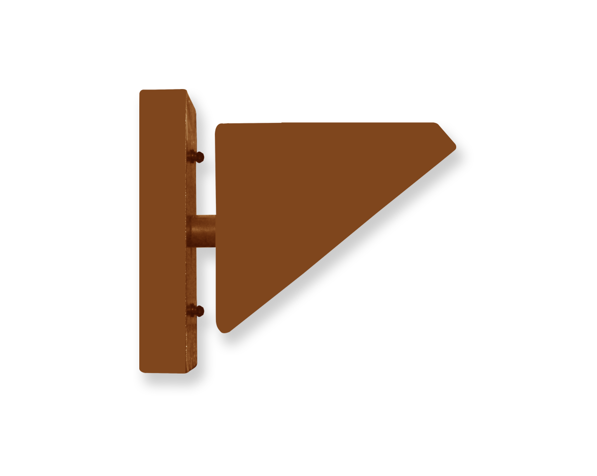 620-product-side-0k Uplight Wedge Wall Sconce