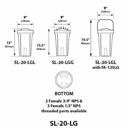 SL20-LG Replacement O-Ring, Set of 2
