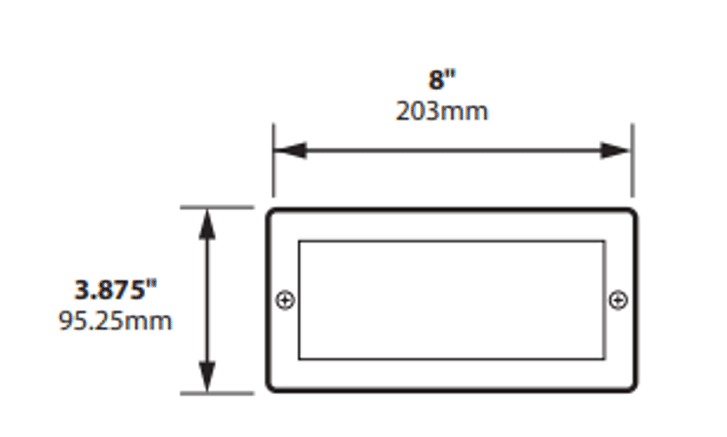 Replacement Acrylic Lens for SL44 8X3