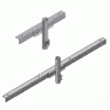 Angle Iron Cross Arms (Steel Poles) 2 Light