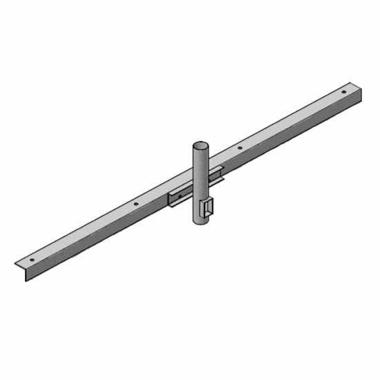 Angle Iron Cross Arms (Steel Poles) 4 Light