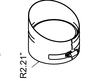 Replacement Up Shield for R30 Bullet Light