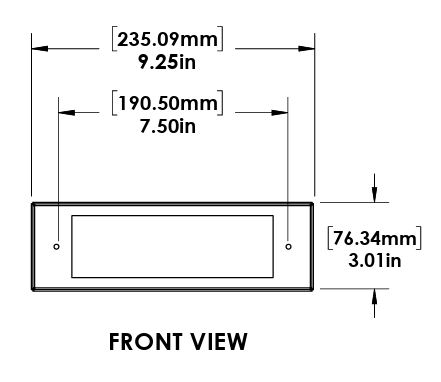 Replacement Acrylic Lens for SL04AL
