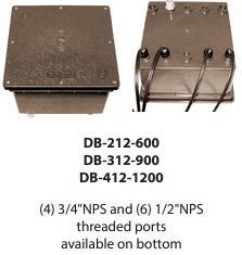 Square Direct Burial Transformer 1200watt (Four Cores)