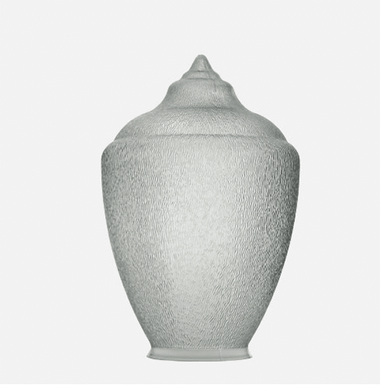 Traditional 12′ Pole with Acrylic Acorn Globe (No Lamp)