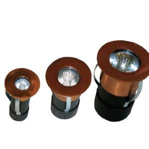 COPPER CAP W/3″ FLANGE & GLASS FOR SL-37-MR16