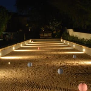 Bocce Ball Lighting