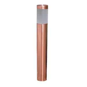 Frosted LED Copper Bollard, Deck Mounted