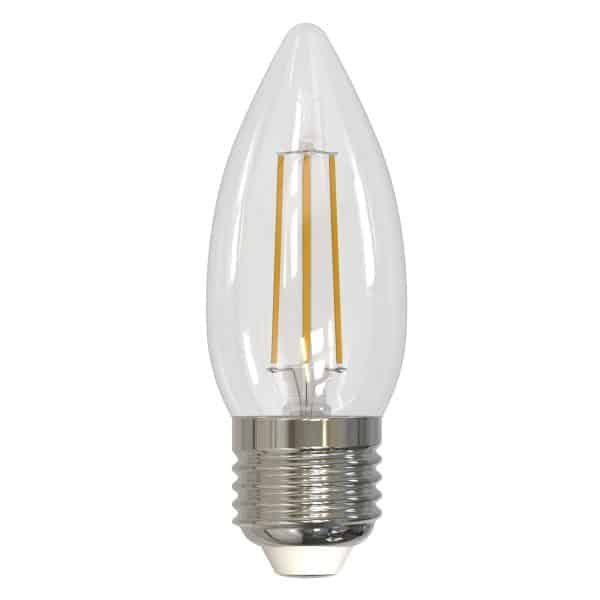 LED 4.5W B11 E26 Base 2700k Filament Set