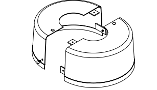 Round Base Cover for 4″ Round Pole