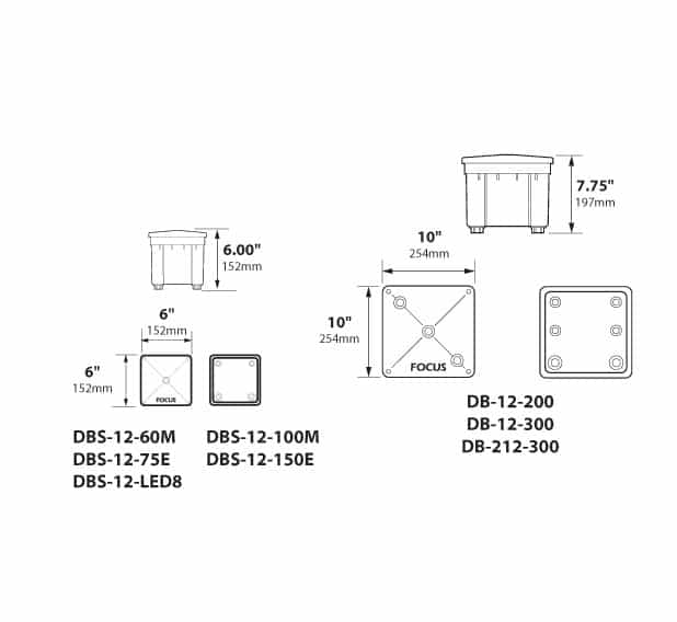 300 Watt Direct Burial Electronic Transformer