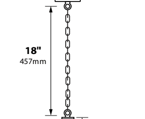 Replacement Brass Chain