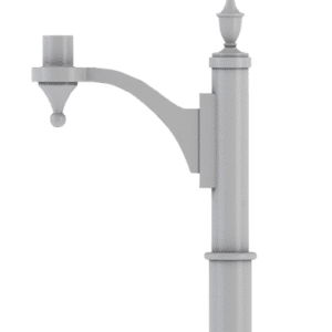 Tenon Mounted Arm with Finial