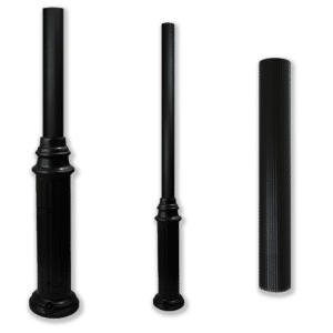 12 ft Decorative Outdoor Lighting Pole and Base