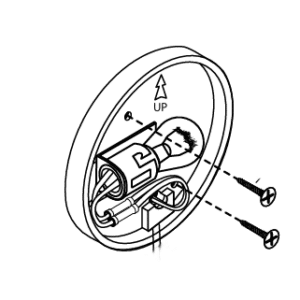 Replacement Base for Surface Dome Light SL07