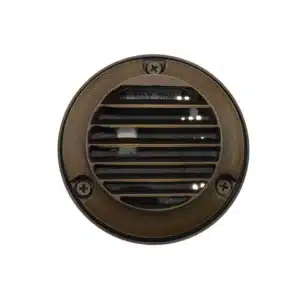 Deck Light with Glare Control Grille