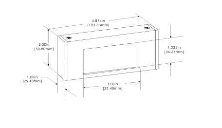 Horizontal Surface Mount Light SL58SM