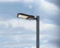 15' Square Straight Pole Single Fixture Light Package