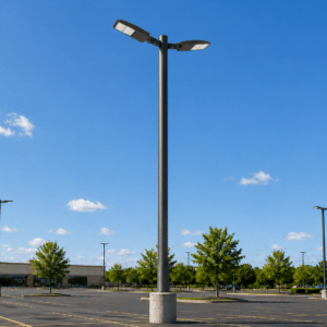LED Double 15' Round Pole Kit