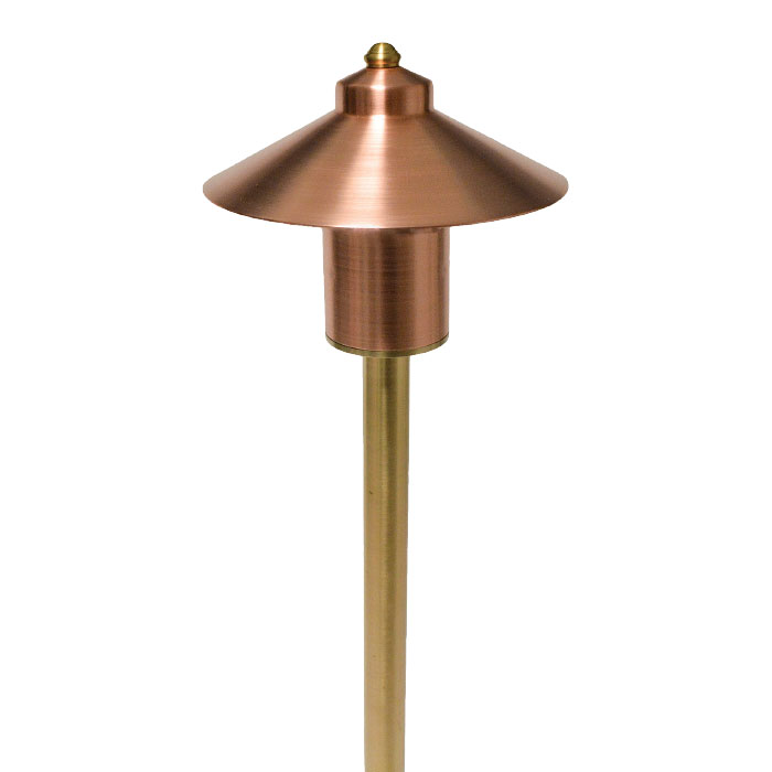 al-24 Copper 6″ China Hat Area Light